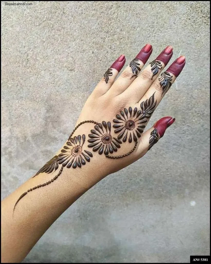 easy backhand mehndi designs