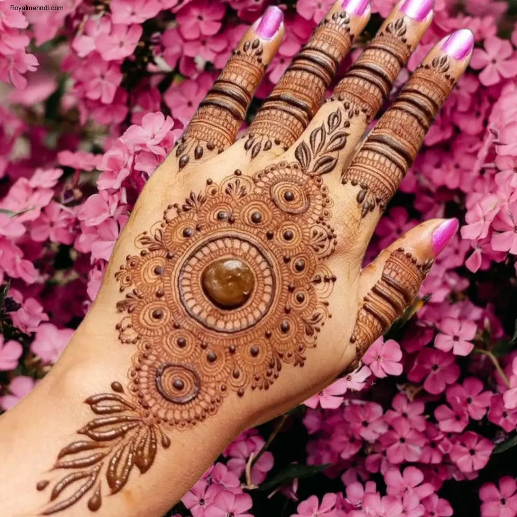 Stylish Full Hand Mehndi Designs