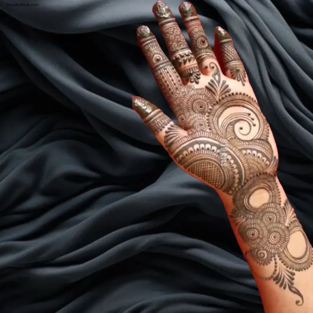 Stylish Full Hand Mehndi Designs