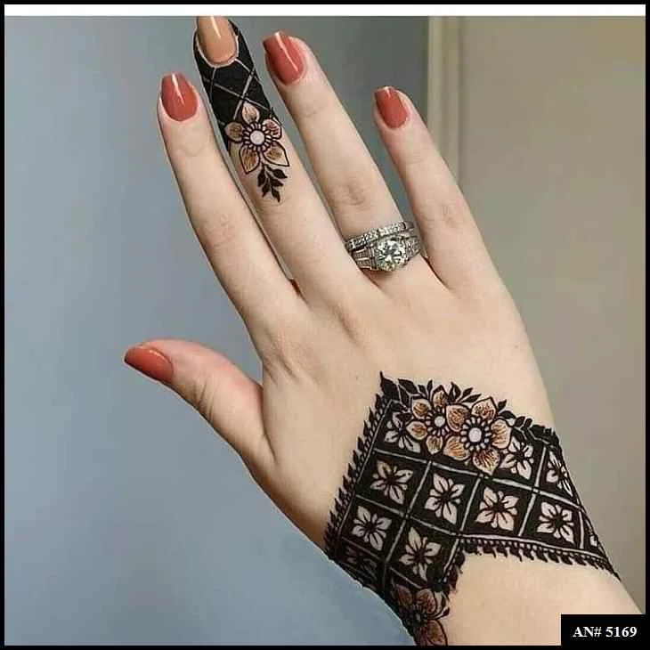 pakistani arabic mehndi design