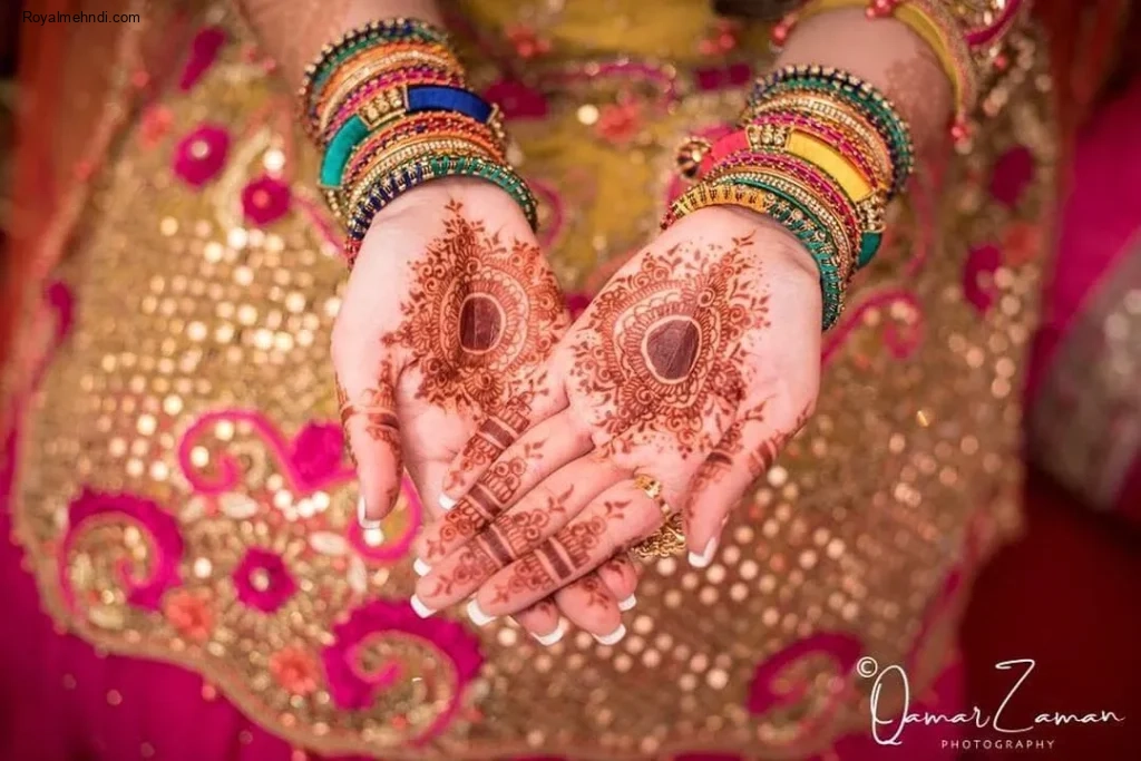 palm mehndi design